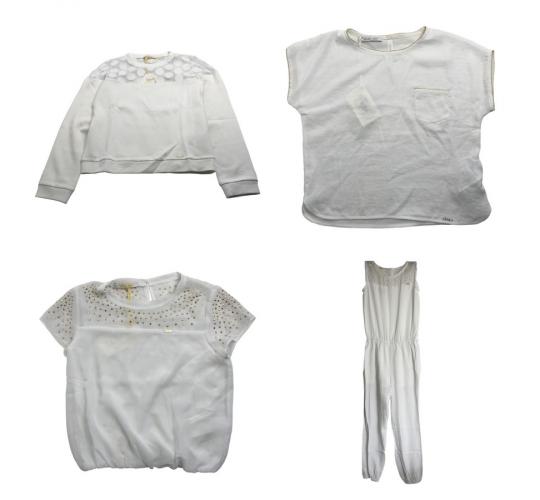 One Off Joblot of 12 Girl's Liu Jo Mixed White Tops & Playsuits