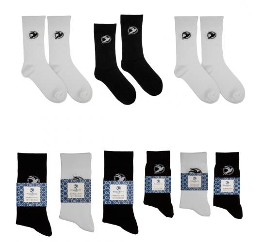 100 pairs of bamboo socks for men women black white adults