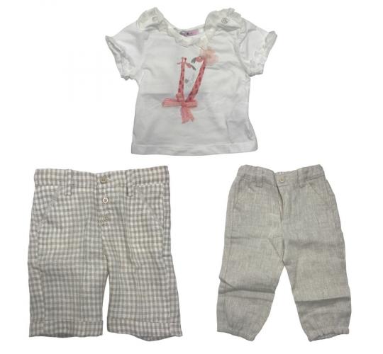 One Off Joblot of 6 Children's Kid Space Mixed Clothing - Tops & Trousers