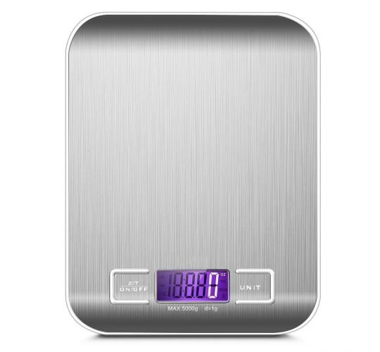 JOBLOT LCD Display Digital Kitchen Scale Joblot Weighing Scales 5KG - 50pcs