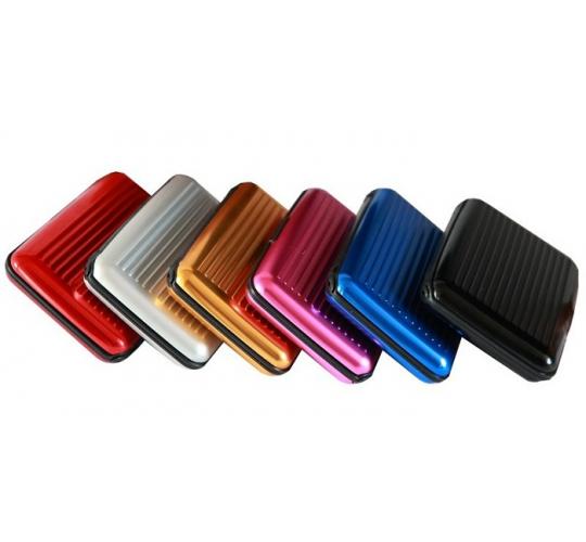 Aluminium credit card holder 10 pcs