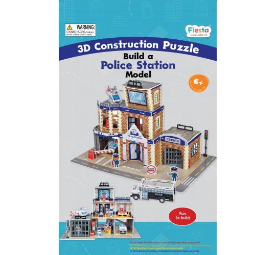 Fiesta Crafts 3D Construction Craft - Police Station