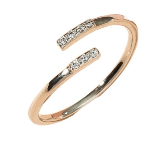 10pcs - Elegant Women Silver Tone Rhinestone Crystal Open Ring|GCJ401-Silver|UK seller