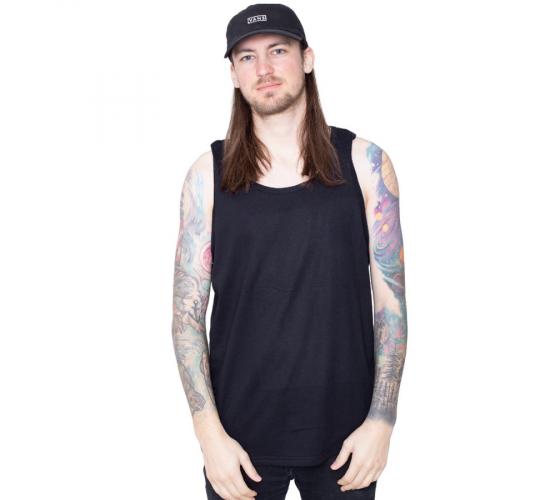 Wholesale Joblot of 20 Men's Atticus Black Vest Tank Tops (XS-S)