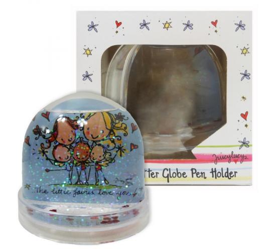 Wholesale Joblot of 50 Juicy Lucy 'My Magic' Glitter Globe Pen Holder