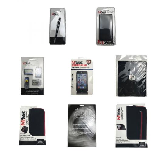 One Off Joblot of 290 Mixed Tablet & Phone Protectors, Cases, Etc.