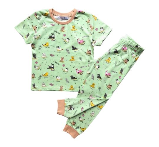 Joblot of Girls 5-Pack Pyjama Set - Sizes 3y-8y