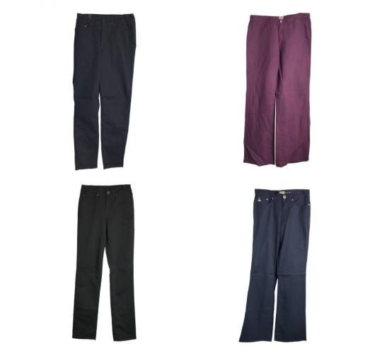 One Off Joblot of 13 Ladies Mixed J&Q Trousers - Linen, Denim, Etc.
