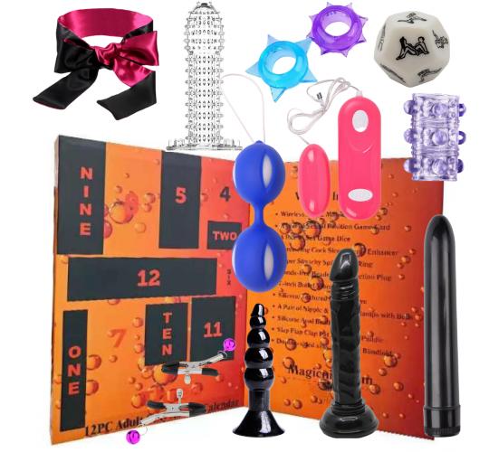 5 Advent Calendar - Sex Toy Adult Suprise Weekend Set 12pc in Each Advent Calendar (Total 60 Items)|GCAPSET037|UK seller