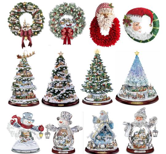 20pcs - Christmas Themed 3D Decorative Window Stickers Santa Snowman Home Shop Decorations - Random|GCXMAS011|UK seller