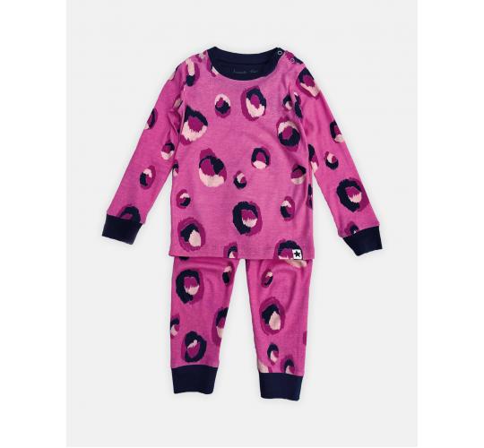 Jammie Doodles Bright pink leopard skin PJ 13-14 years