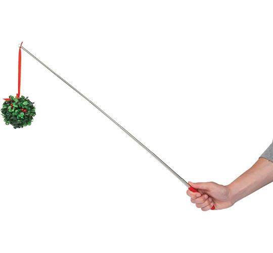 10 x Mistletoe Selfie Stick Christmas Secret Santa Stocking Filler Party fun New