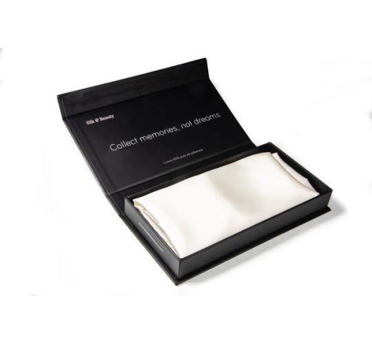 Luxury Silk Pillowcases 100% Mulberry Silk Queen Size by Silk & Beauty