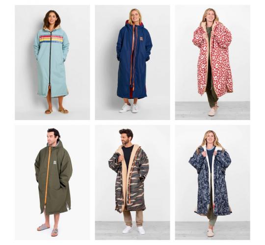 Wholesale Joblot of 15 Unisex Brakeburn Mixed Chinook Changing Robes