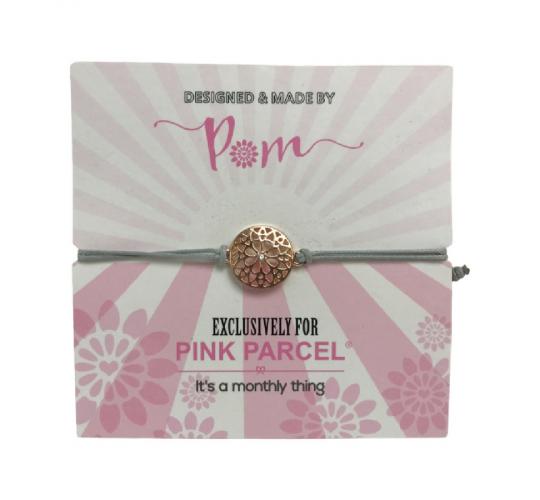Wholesale Joblot of 50 Pom Boutique Rose Gold Mandala Bracelet
