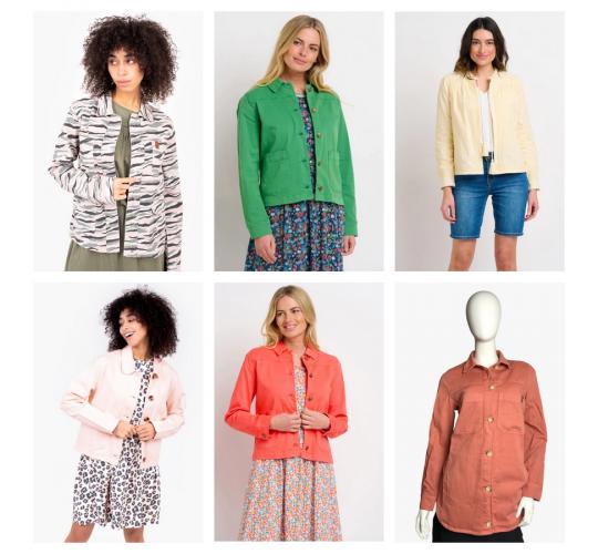 One Off Joblot of 23 Ladies Brakeburn Mixed Jackets, Overshirts, etc.