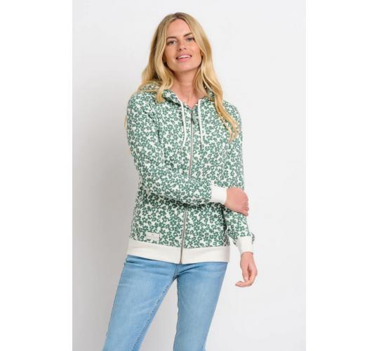 One Off Joblot of 8 Ladies Brakeburn Leopard Floral Zip Through Hoodie