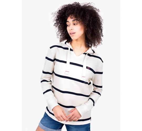 One Off Joblot of 5 Brakeburn Women's Frampton Hoodie Cream Sizes 8-12