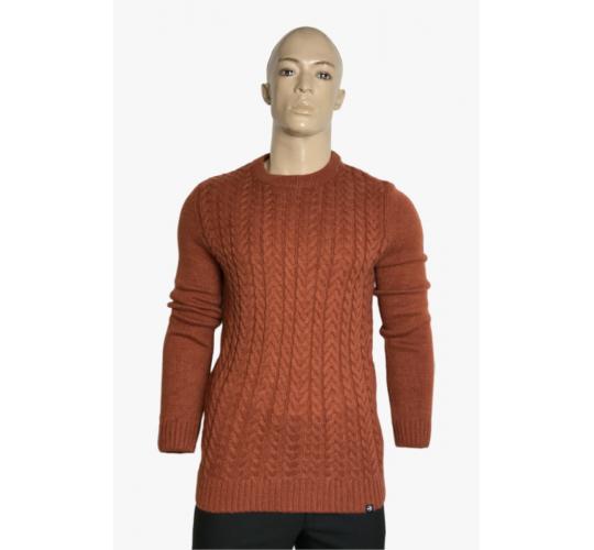 One Off Joblot of 7 Men's Brakeburn Cable Crew Neck