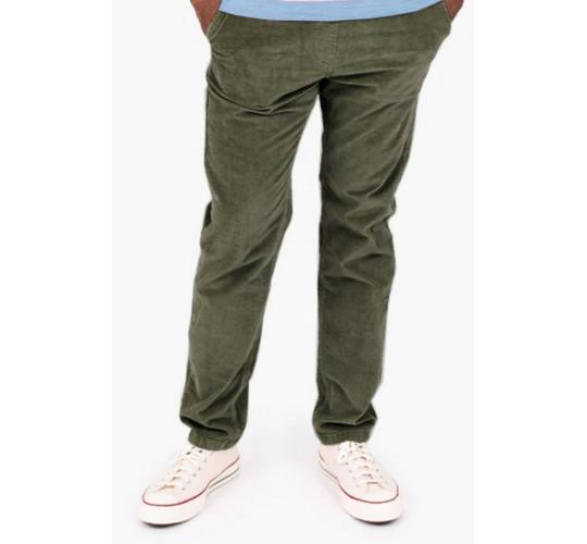 One Off Joblot of 13 Mens Brakeburn Green Corduroy Trousers