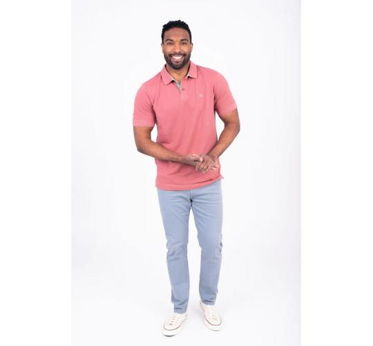 One Off Joblot of 7 Men's Brakeburn Pink Polo Shirts