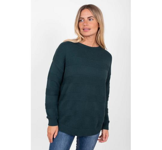 One Off Joblot of 4 Ladies Brakeburn Texture Stripe Jumper