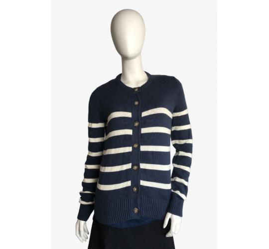 One Off Joblot of 5 Ladies Brakeburn Chunky Striped Cardigan