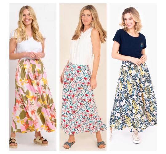 One Off Joblot of 8 Ladies Brakeburn Mixed Maxi Skirts