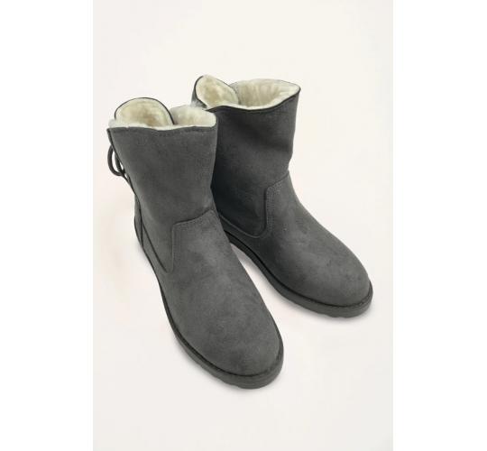 One Off Joblot of 7 Ladies Brakeburn Grey Boot Slippers