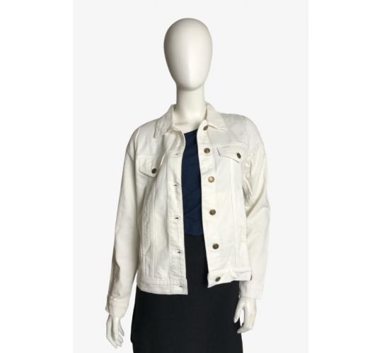 One Off Joblot of 10 Ladies Brakeburn White Not Everyday Denim Jacket
