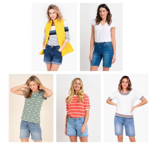 One Off Joblot of 23 Ladies Brakeburn Mixed Denim Shorts