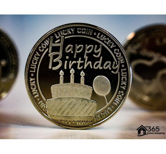 Engraved Lucky Coin Birthday Gift x 50