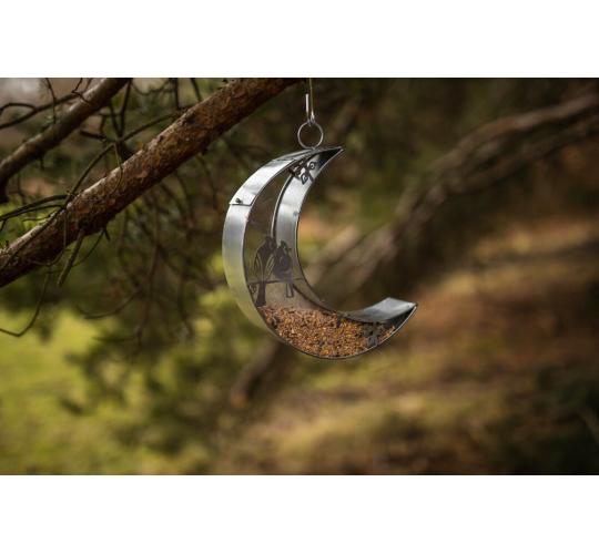 Hanging Moon Garden Bird Feeder x 10