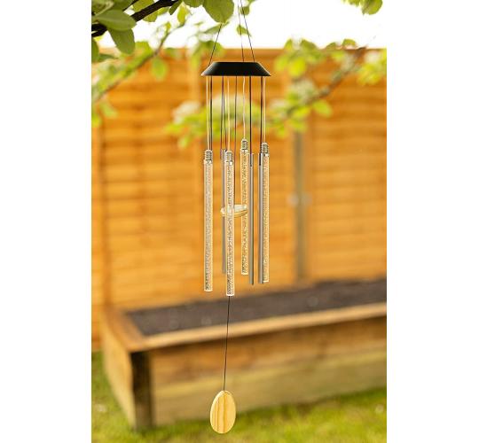 Solar LED Wind Chime Colour Changing x 40