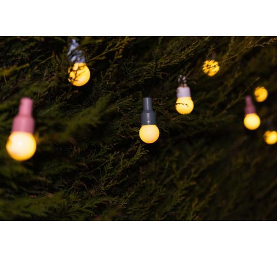 10pc Hygge Solar Powered Lights Outdoor Garden x 12