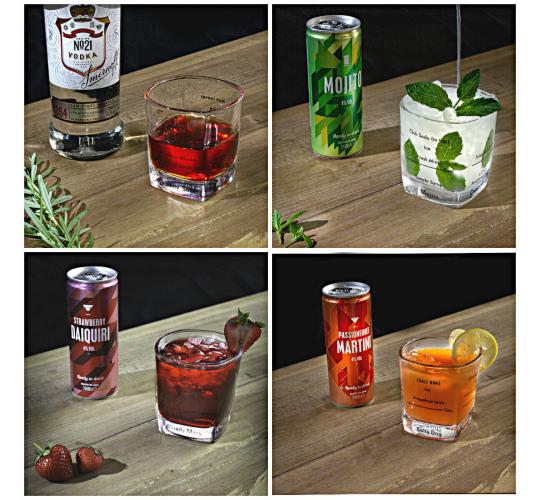 4pc Cocktail Glasses x 12