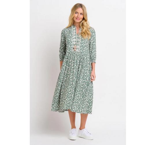 One Off Joblot of 8 Ladies Brakeburn Leopard Floral Midi Dress