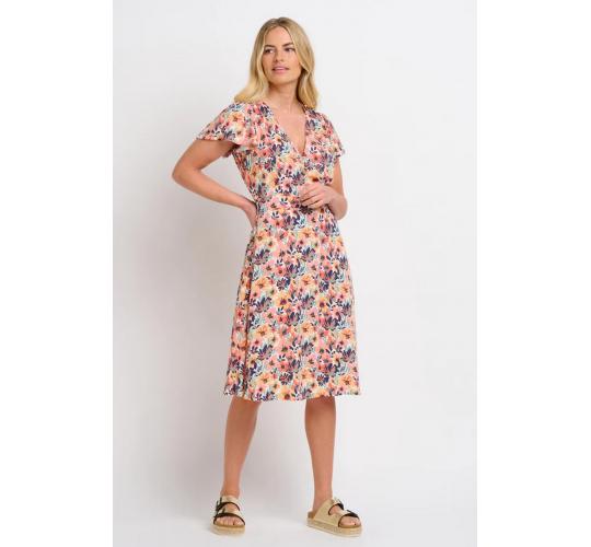 One Off Joblot of 7 Ladies Brakeburn Summer Blooms Wrap Dress