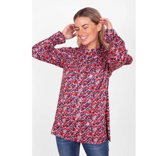 One Off Joblot of 7 Ladies Brakeburn Mixed Berry Floral Blouse