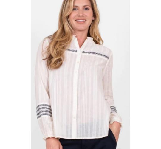 One Off Joblot of 7 Ladies Brakeburn Eden Embroidered Blouse