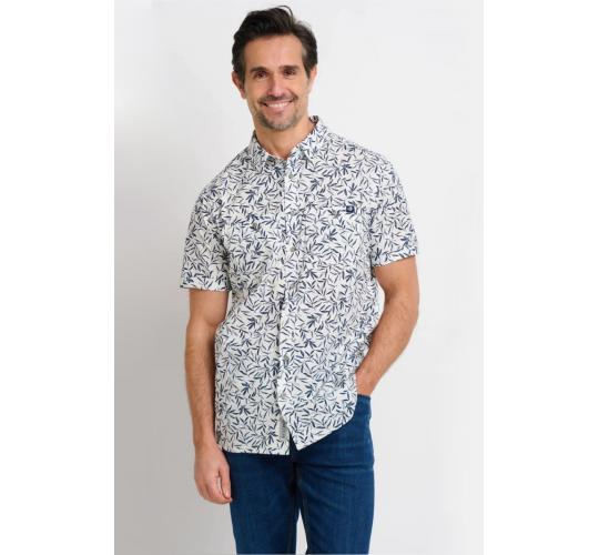 One Off Joblot of 9 Men's Brakeburn Leaf Short Sleeve Shirt