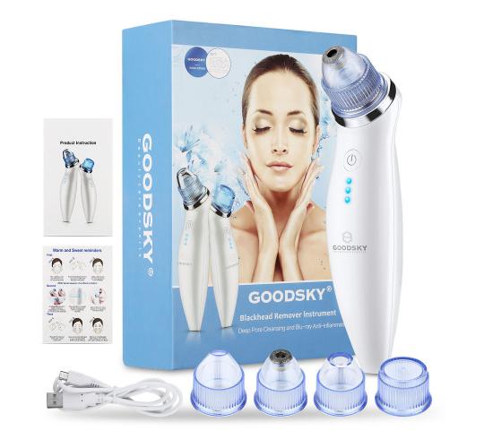 Goodsky X6 Rechargeable Blackhead Vacuum Remover & Pore Cleanser