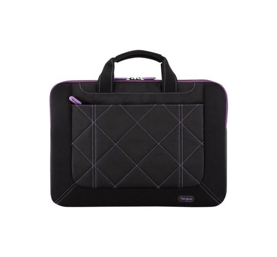 Targus Pulse Slipcase Notebook/Laptop Carry Case (13"-14.1" / 33-35.8cm) - Purple/Black