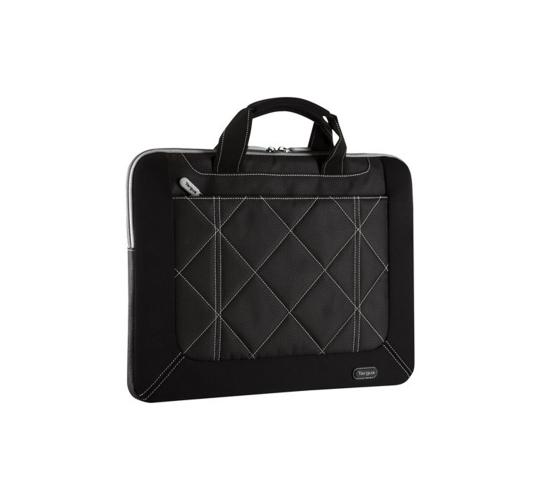 Targus Pulse Slipcase Notebook/Laptop Carry Case (13"-14.1" / 33-35.8cm) - Grey/Black