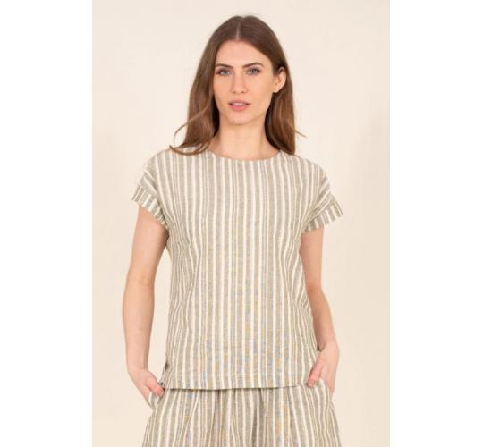 One Off Joblot of 4 Ladies Brakeburn Boxy Co-Ord Tee