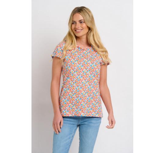 One Off Joblot of 7 Ladies Brakeburn Whimsical Floral T-Shirt
