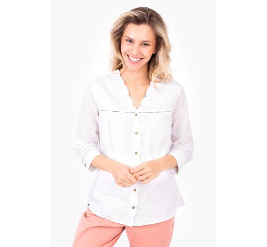 One Off Joblot of 10 Brakeburn Ladies Macy Broderie Blouse