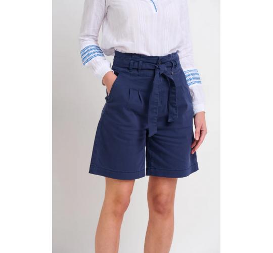 One Off Joblot of 6 Brakeburn Ladies Blue Paperbag Shorts