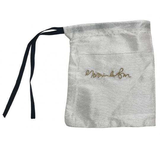 One Off Joblot of 20 Yasmin Le Bon White Draw String Gift Pouches