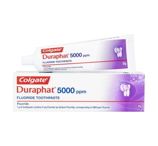 One Off Job Lot of 4 Colgate Duraphat 5000ppm Fluoride Toothpaste, 51g